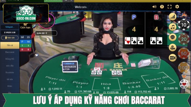 Kỹ Năng Chơi Baccarat Trăm Trận Trăm Thắng Từ Cao Thủ K8CC 3 Nội dung cần lưu ý để giành chiến thắng trong baccarat