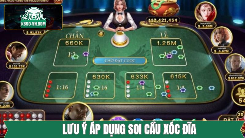 Bật mí những lưu ý hàng đầu khi soi cầu xóc đĩa