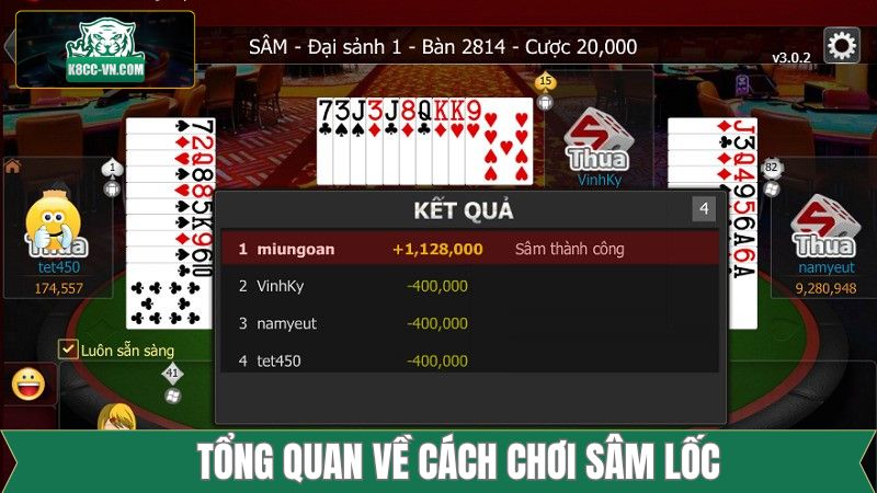 Điểm qua hấp dẫn game bài sâm lốc
