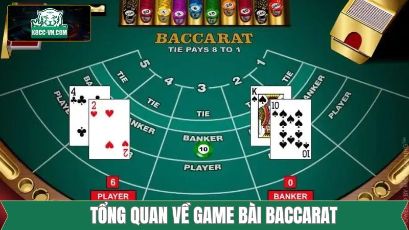 Khái niệm trò chơi hấp dẫn bài Baccarat