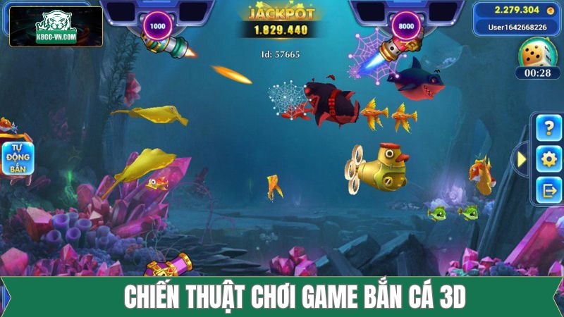 Áp dụng phương pháp tiến - lùi - tiến trong bắn cá 3D