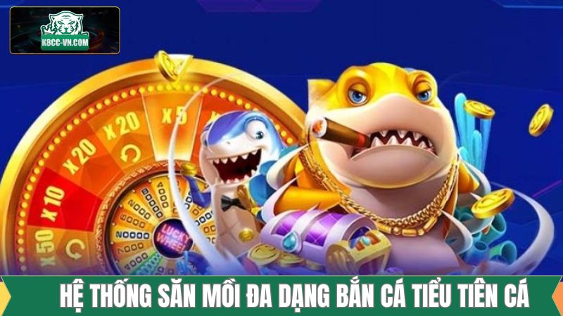 Hệ thống thiết bị săn mồi trong game đa dạng